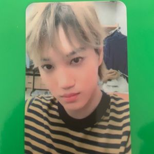 KAI autographed photocard
